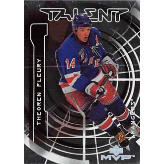 Insertní karty - Fleury Theoren - 2000-01 MVP Talent No.M11