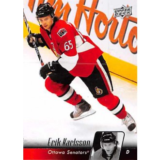 Řadové karty - Karlsson Erik - 2010-11 Upper Deck No.66