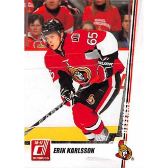Řadové karty - Karlsson Erik - 2010-11 Donruss No.216