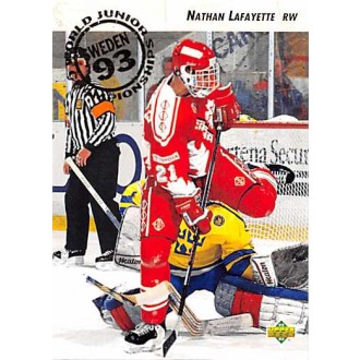 Řadové karty - Lafayette Nathan - 1992-93 Upper Deck No.588