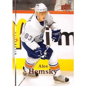 Řadové karty - Hemský Aleš - 2007-08 Upper Deck No.315