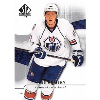 Řadové karty - Hemský Aleš - 2008-09 SP Authentic No.100