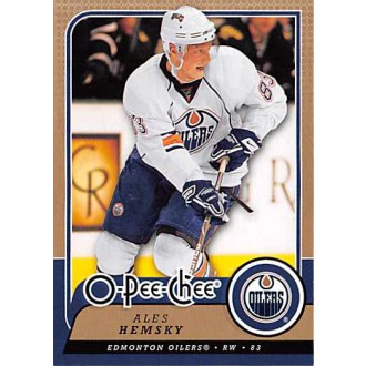 Řadové karty - Hemský Aleš - 2008-09 O-Pee-Chee No.49