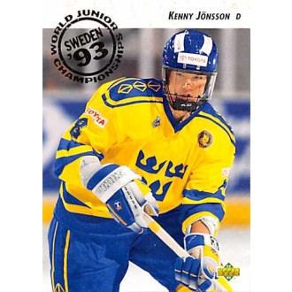 Řadové karty - Jönsson Kenny - 1992-93 Upper Deck No.596