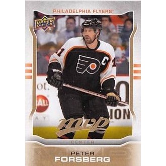 Řadové karty - Forsberg Peter - 2014-15 MVP No.292