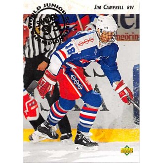 Řadové karty - Campbell Jim - 1992-93 Upper Deck No.605