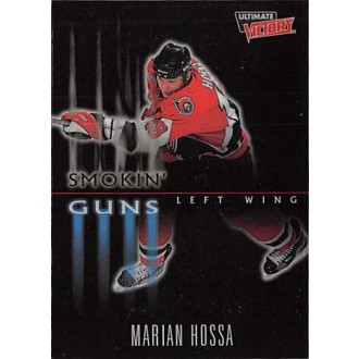 Insertní karty - Hossa Marián - 1999-00 Ultimate Victory Smokin Guns No.SG6