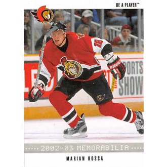 Řadové karty - Hossa Marián - 2002-03 BAP Memorabilia No.83