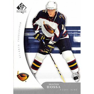 Řadové karty - Hossa Marián - 2005-06 SP Authentic No.7