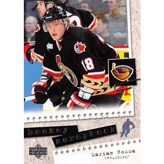 Insertní karty - Hossa Marián - 2005-06 Upper Deck Scrapbook No.HS21