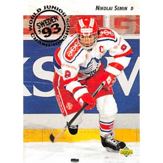 Řadové karty - Semin Nikolai - 1992-93 Upper Deck No.610