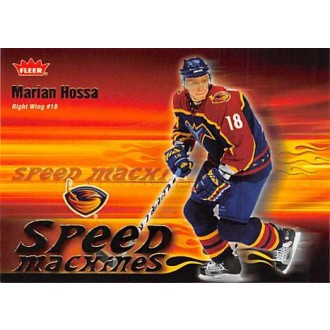 Insertní karty - Hossa Marián - 2006-07 Fleer Speed Machines No.SM4