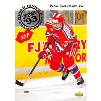 Řadové karty - Sharifjanov Vadim - 1992-93 Upper Deck No.612