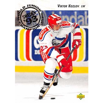 Řadové karty - Kozlov Viktor - 1992-93 Upper Deck No.613