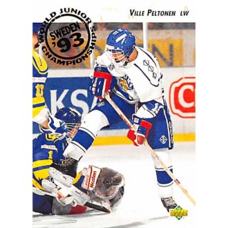 Řadové karty - Peltonen Ville - 1992-93 Upper Deck No.616