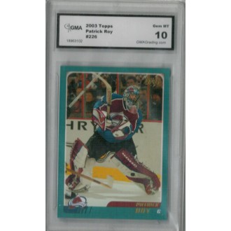 Řadové karty - Roy Patrick - 2003-04 Topps No.226 Grade