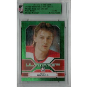 Řadové karty - Bondra Peter - 2012-13 ITG Ultimate Memorabilia No.4