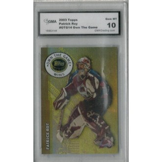 Insertní karty - Roy Patrick - 2003-04 Topps Own The Game No.OTG14 Grade