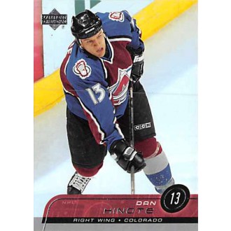Řadové karty - Hinote Dan - 2002-03 Upper Deck No.291