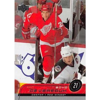Řadové karty - Devereaux Boyd - 2002-03 Upper Deck No.311