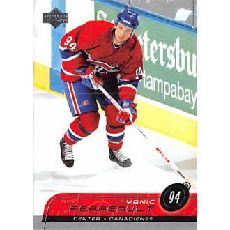 Řadové karty - Perreault Yanic - 2002-03 Upper Deck No.339