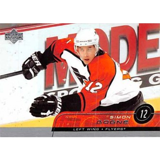 Řadové karty - Gagne Simon - 2002-03 Upper Deck No.377