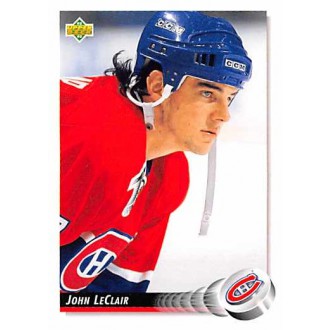 Řadové karty - Leclair John - 1992-93 Upper Deck No.55