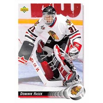 Řadové karty - Hašek Dominik - 1992-93 Upper Deck No.92
