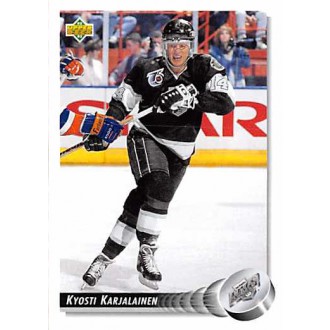 Řadové karty - Karjalainen Kyosti - 1992-93 Upper Deck No.111