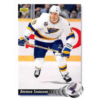 Řadové karty - Shanahan Brendan - 1992-93 Upper Deck No.122