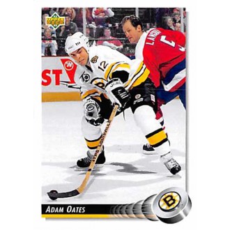 Řadové karty - Oates Adam - 1992-93 Upper Deck No.133