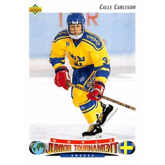 Řadové karty - Carlsson Calle - 1992-93 Upper Deck No.228
