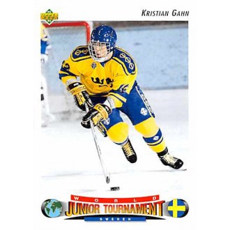 Řadové karty - Gahn Kristian - 1992-93 Upper Deck No.232