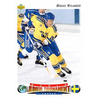 Řadové karty - Nylander Mikael - 1992-93 Upper Deck No.236