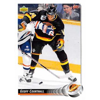 Řadové karty - Courtnall Geoff - 1992-93 Upper Deck No.240
