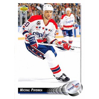 Řadové karty - Pivoňka Michal - 1992-93 Upper Deck No.261