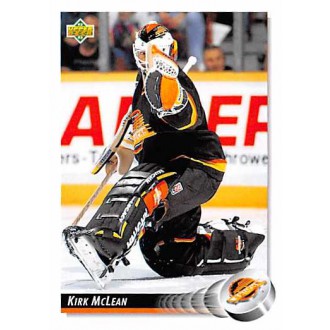 Řadové karty - McLean Kirk - 1992-93 Upper Deck No.299