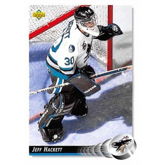 Řadové karty - Hackett Jeff - 1992-93 Upper Deck No.308
