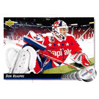 Řadové karty - Beaupre Don - 1992-93 Upper Deck No.310