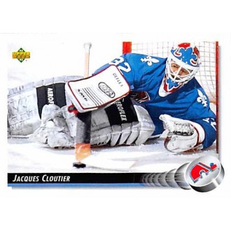 Řadové karty - Cloutier Jacques - 1992-93 Upper Deck No.324