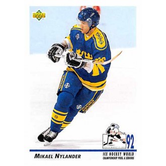 Řadové karty - Nylander Mikael - 1992-93 Upper Deck No.378