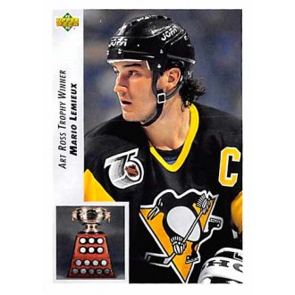 Řadové karty - Lemieux Mario - 1992-93 Upper Deck No.433