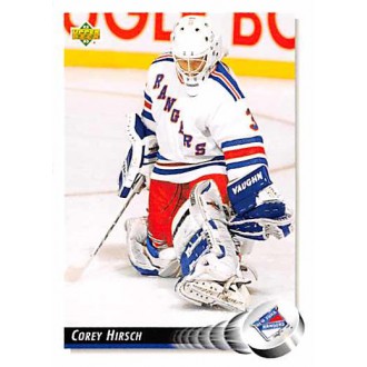 Řadové karty - Hirsch Corey - 1992-93 Upper Deck No.463