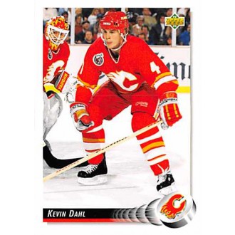 Řadové karty - Dahl Kevin - 1992-93 Upper Deck No.493
