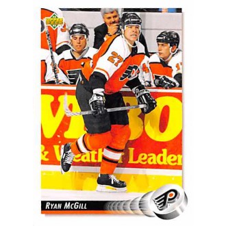 Řadové karty - McGill Ryan - 1992-93 Upper Deck No.494