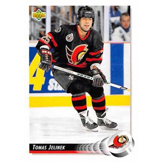 Řadové karty - Jelínek Tomáš - 1992-93 Upper Deck No.497