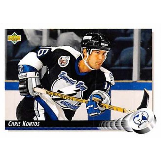 Řadové karty - Kontos Chris - 1992-93 Upper Deck No.502