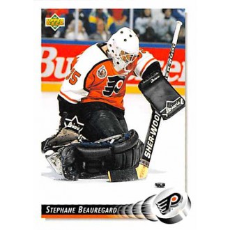 Řadové karty - Beauregard Stephane - 1992-93 Upper Deck No.536