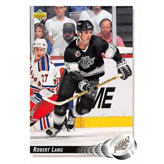 Řadové karty - Lang Robert - 1992-93 Upper Deck No.552