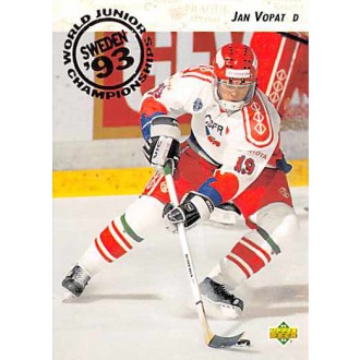 Řadové karty - Vopat Jan - 1992-93 Upper Deck No.601